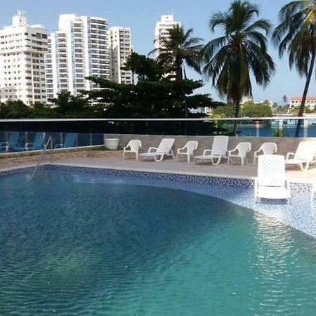 Hermoso Apartamento Frente Al Mar Caribe Cartagena Exterior foto