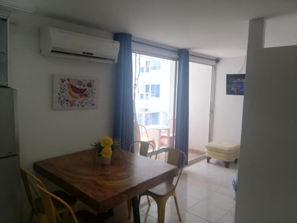 Hermoso Apartamento Frente Al Mar Caribe Cartagena Exterior foto